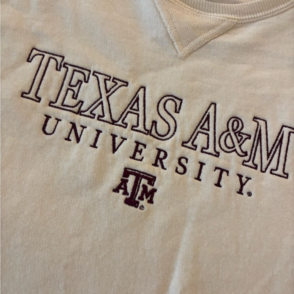 Texas A&M University Cream Sweater
